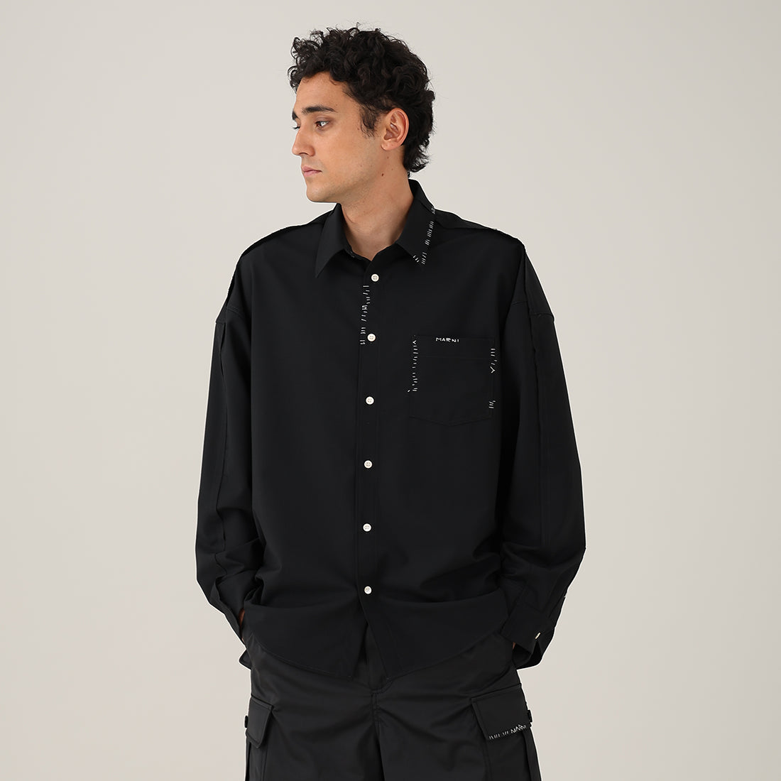 マルニ】トロピカルウール製シャツ – GQ SHOP