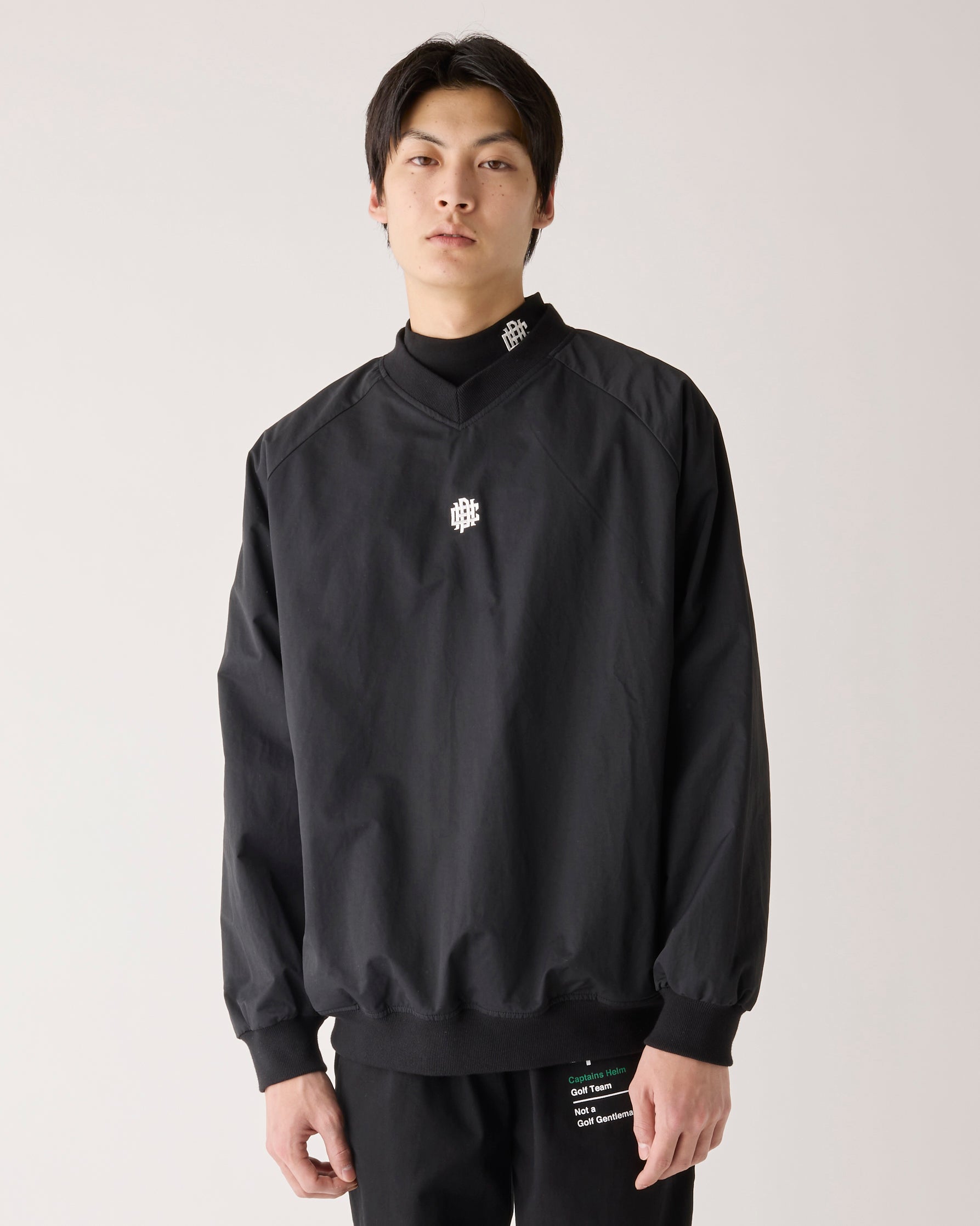 キャプテンズヘルム ゴルフ】#OVERLAP LOGO NYLON PULLOVER – GQ SHOP