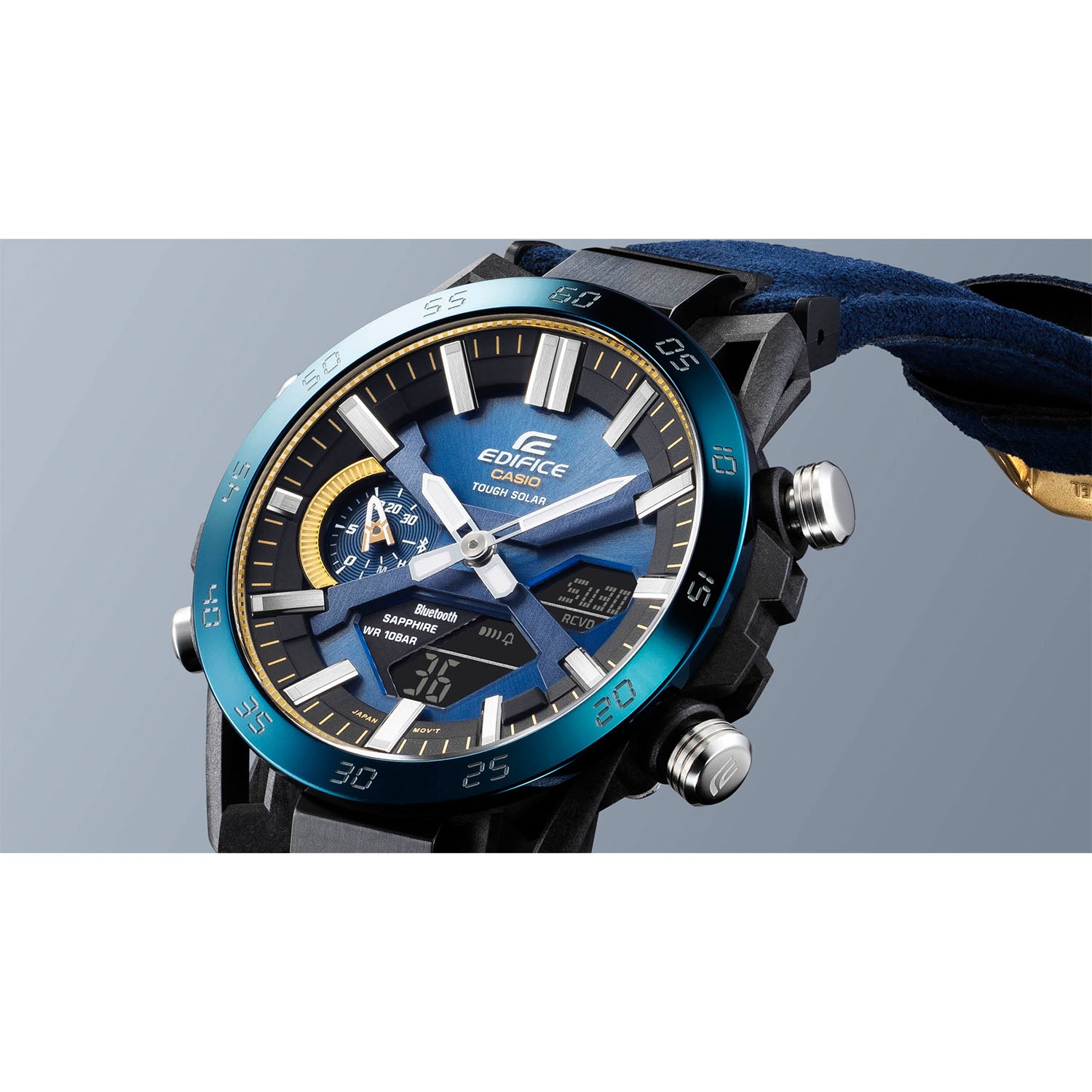 エディフィス】CASIO WATCH 50TH ANNIVERSARY / ECB-2000SS-2AJR – GQ SHOP