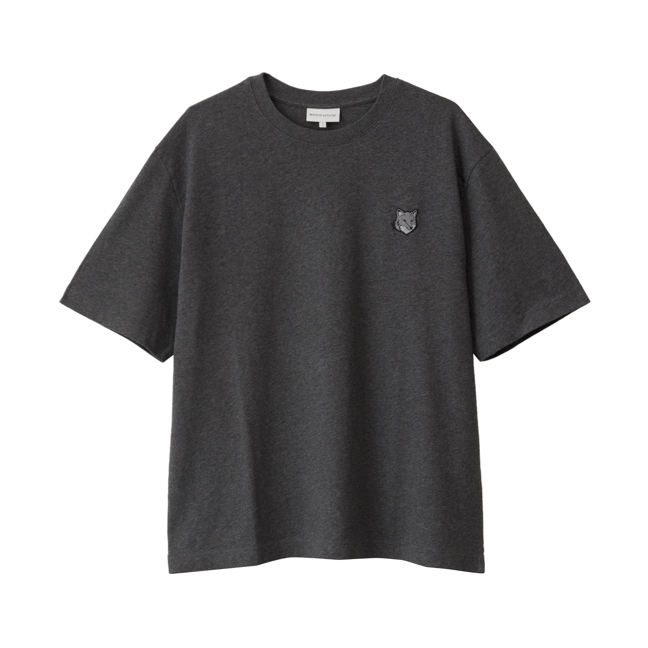 メゾンキツネ】ボールド フォックスヘッド パッチ オーバーサイズ T
