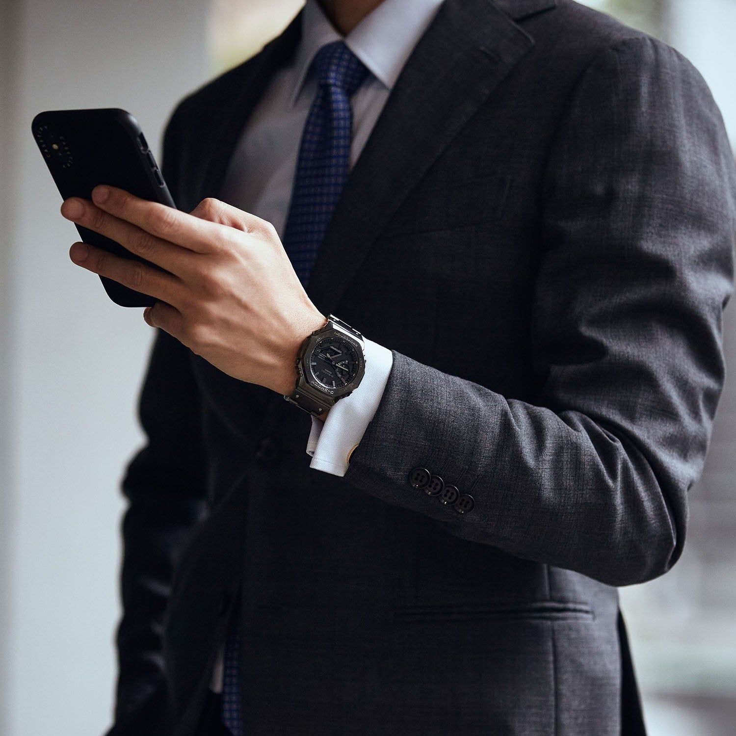 Gショック】フルメタル / スマートフォンリンク＆タフソーラー / GM