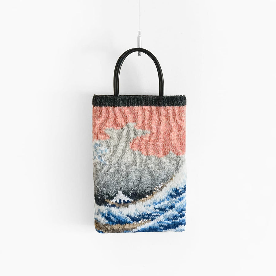 気仙沼ニッティング 神奈川沖浪裏バッグ – Shop of Hokusai ｜ 北斎館