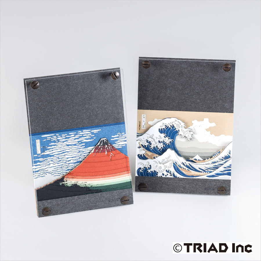 OMOSHIROI BLOCK（神奈川沖浪裏 / 赤富士） – Shop of Hokusai ｜ 北斎