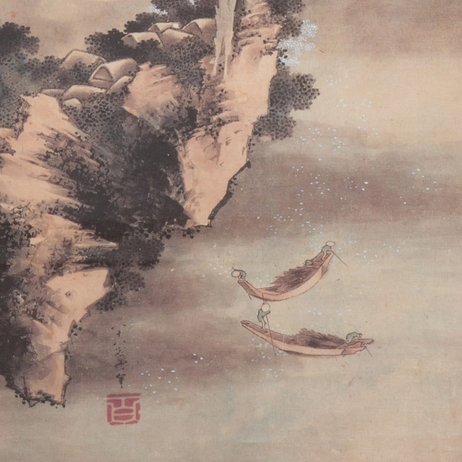 額絵「渡船山水（とせんさんすい）」 – Shop of Hokusai ｜ 北斎館