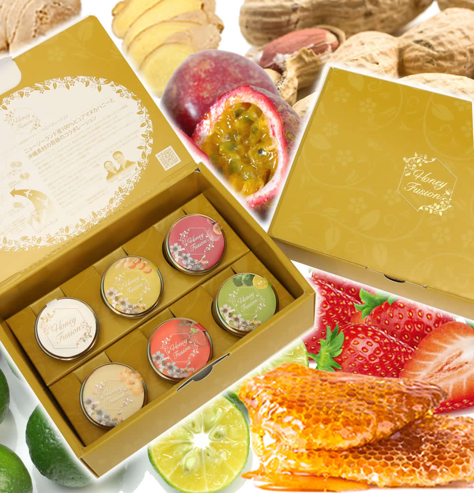 マヌカハニー6点ギフトセット – マヌカハニー専門店 ハニーフュージョン