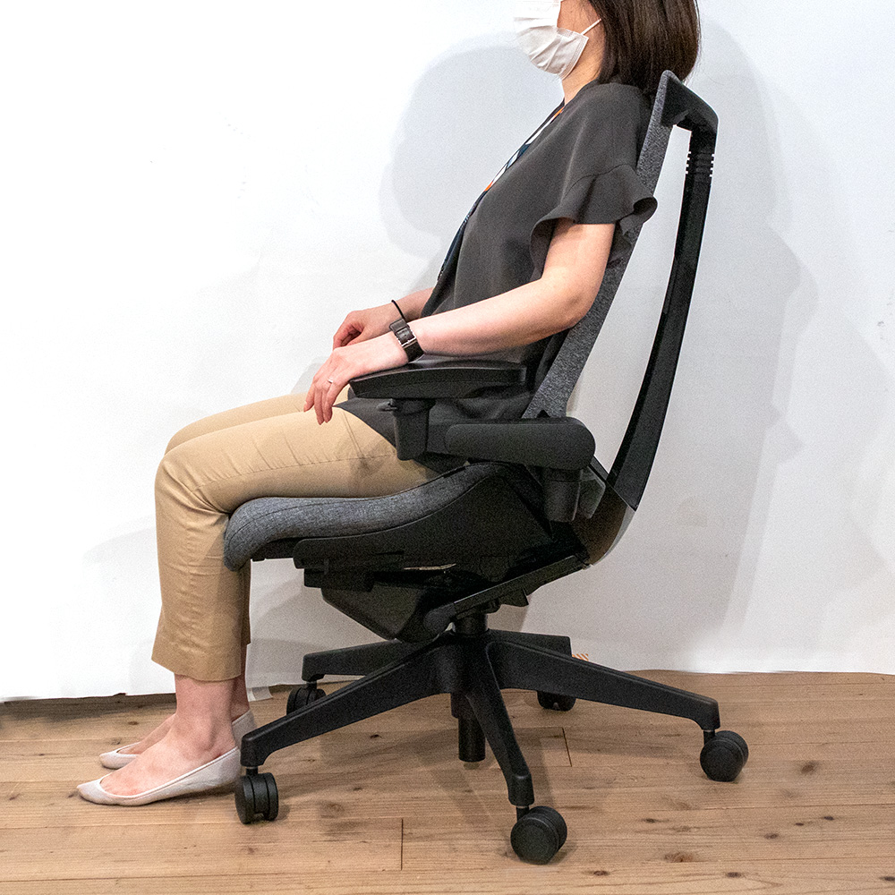 アクトチェア プレーンクロスバック KG-415PS-ZNT1｜オフィスチェア