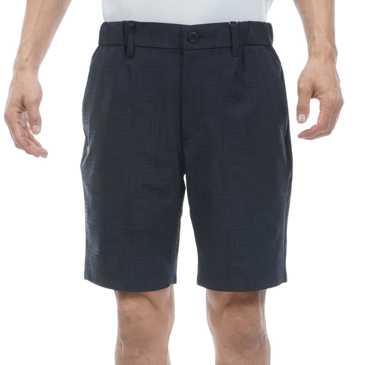 ストレッチ チェックジャカードショートパンツ(ハーフパンツ)|Le coq