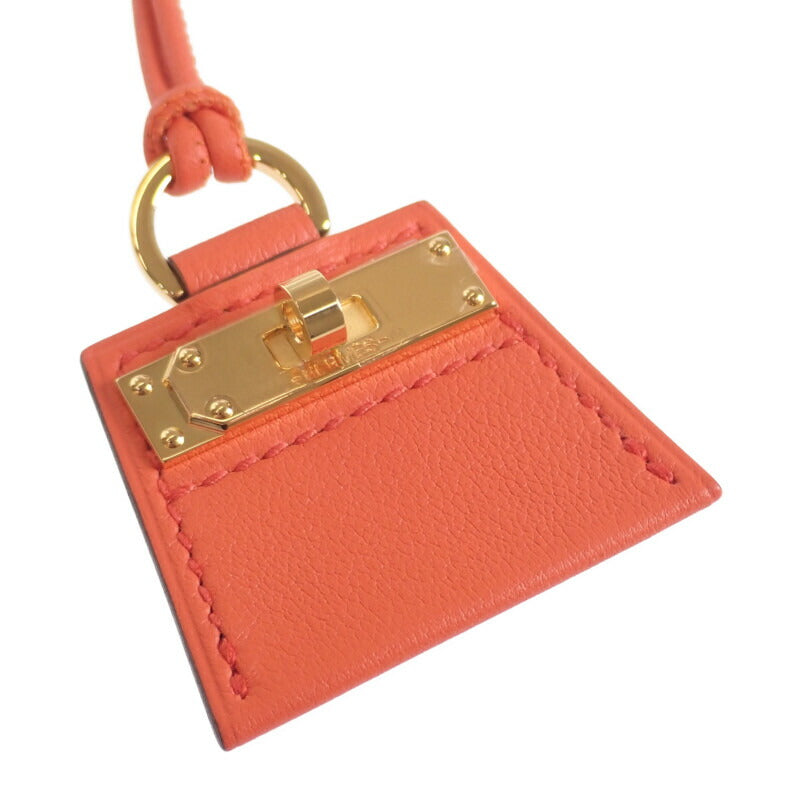 エルメス HERMES モンプティケリーPM ネックレス スイフト オランジュ