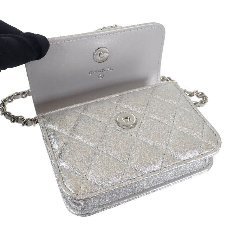 シャネル CHANEL スター チェーンベルトバッグ ミニ 2WAYバッグ
