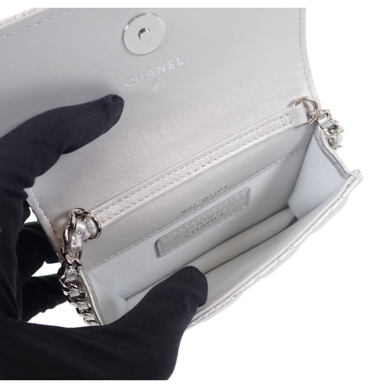 シャネル CHANEL スター チェーンベルトバッグ ミニ 2WAYバッグ