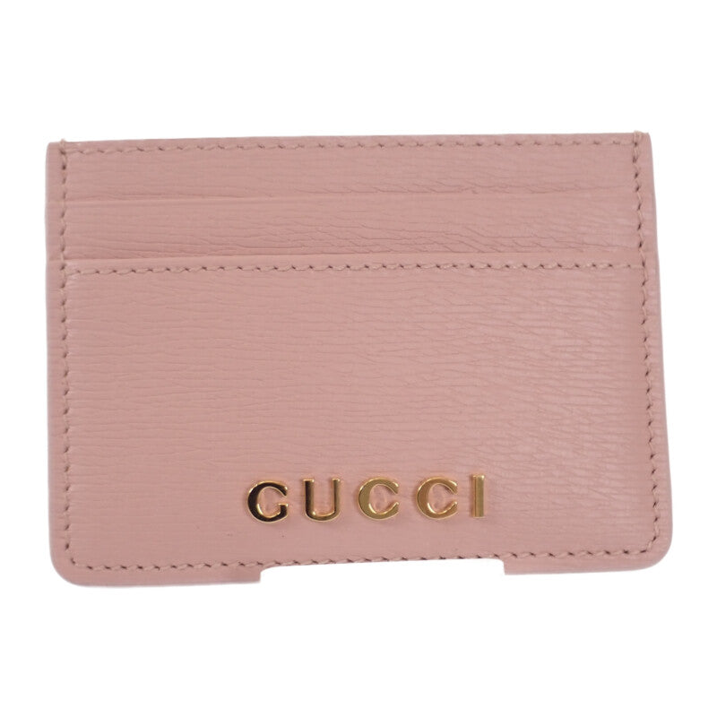 グッチ GUCCI スクリプト 7734280OP0N5909 カードケース レザー
