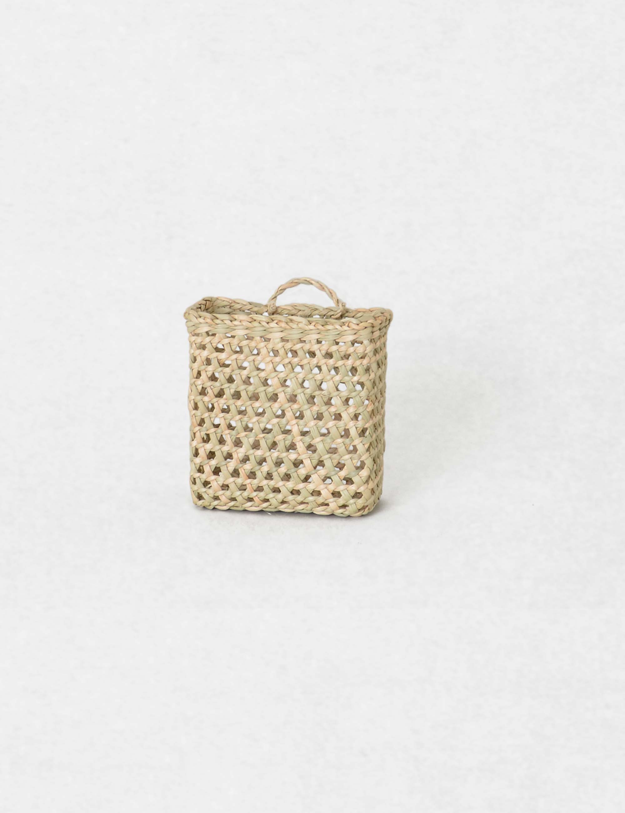 水草の透かし編みかご / ババグーリ | ヨーガンレール ババグーリ