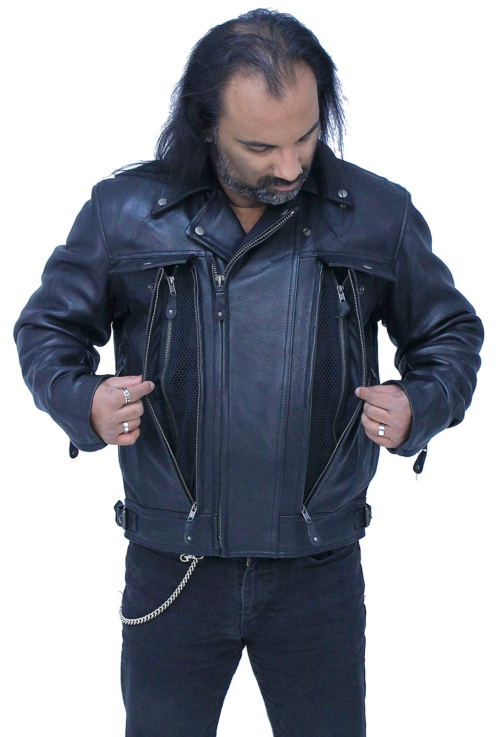 First Classics Men's Vented Utility Cruising Jacket #M244BNKDZ