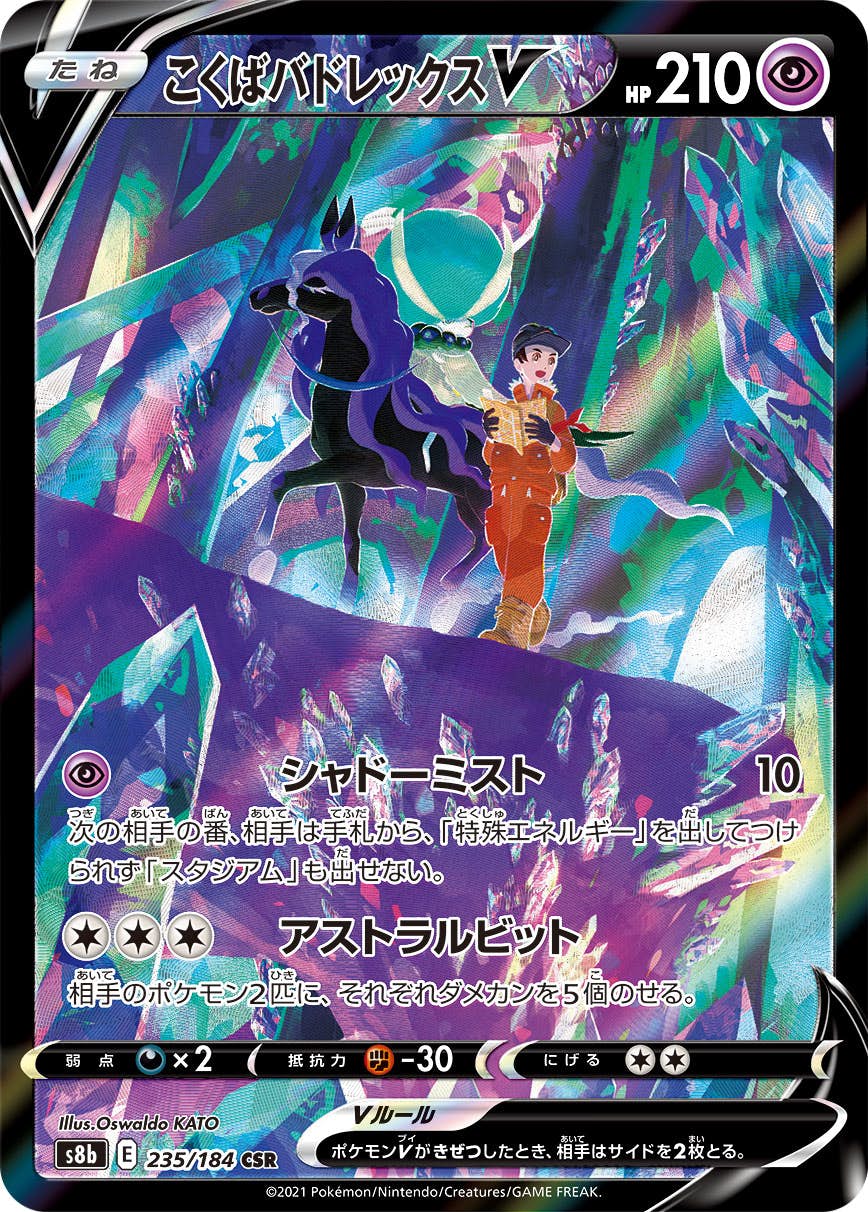 こくばバドレックス v商品一覧（ポケモンカード） – トレカ（TCG）通販
