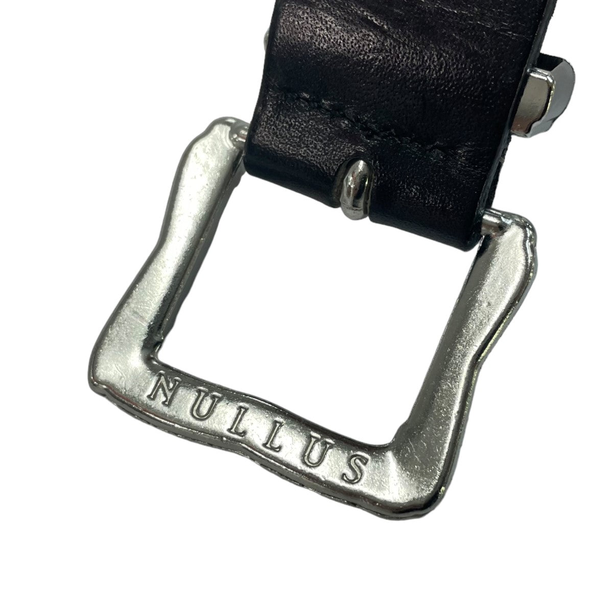 NULLUS(ヌールス) FRACTURED SWORD BELTレザーベルト ブラック｜【公式