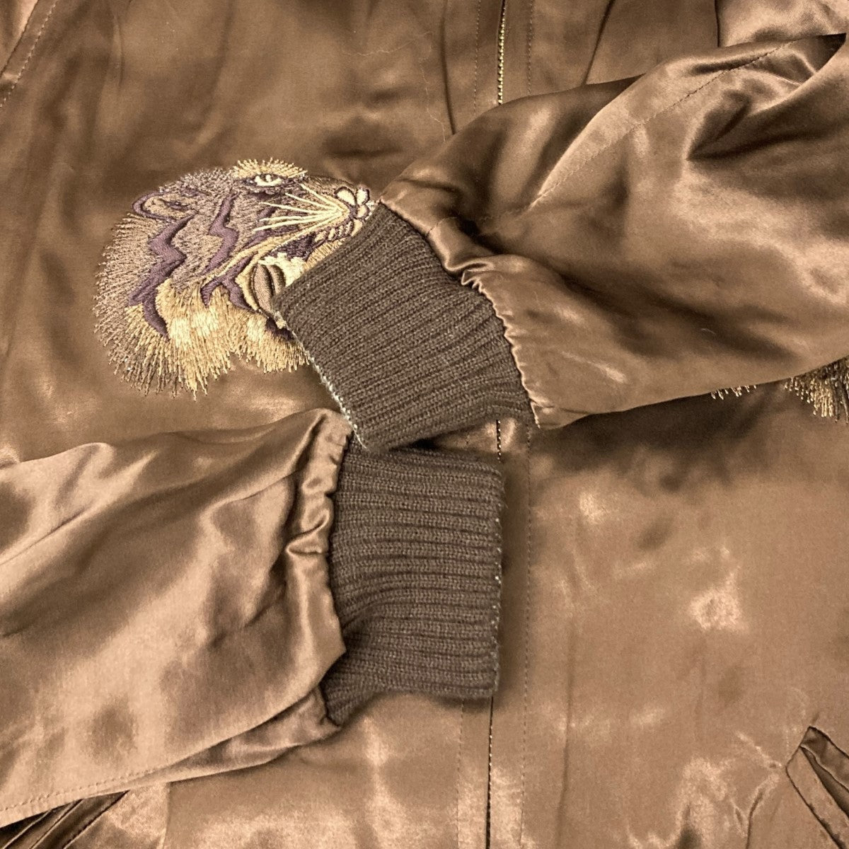 STAMMBAUM(シュタンバーム) スカジャン 1603-9-24BYM ブラウン サイズ