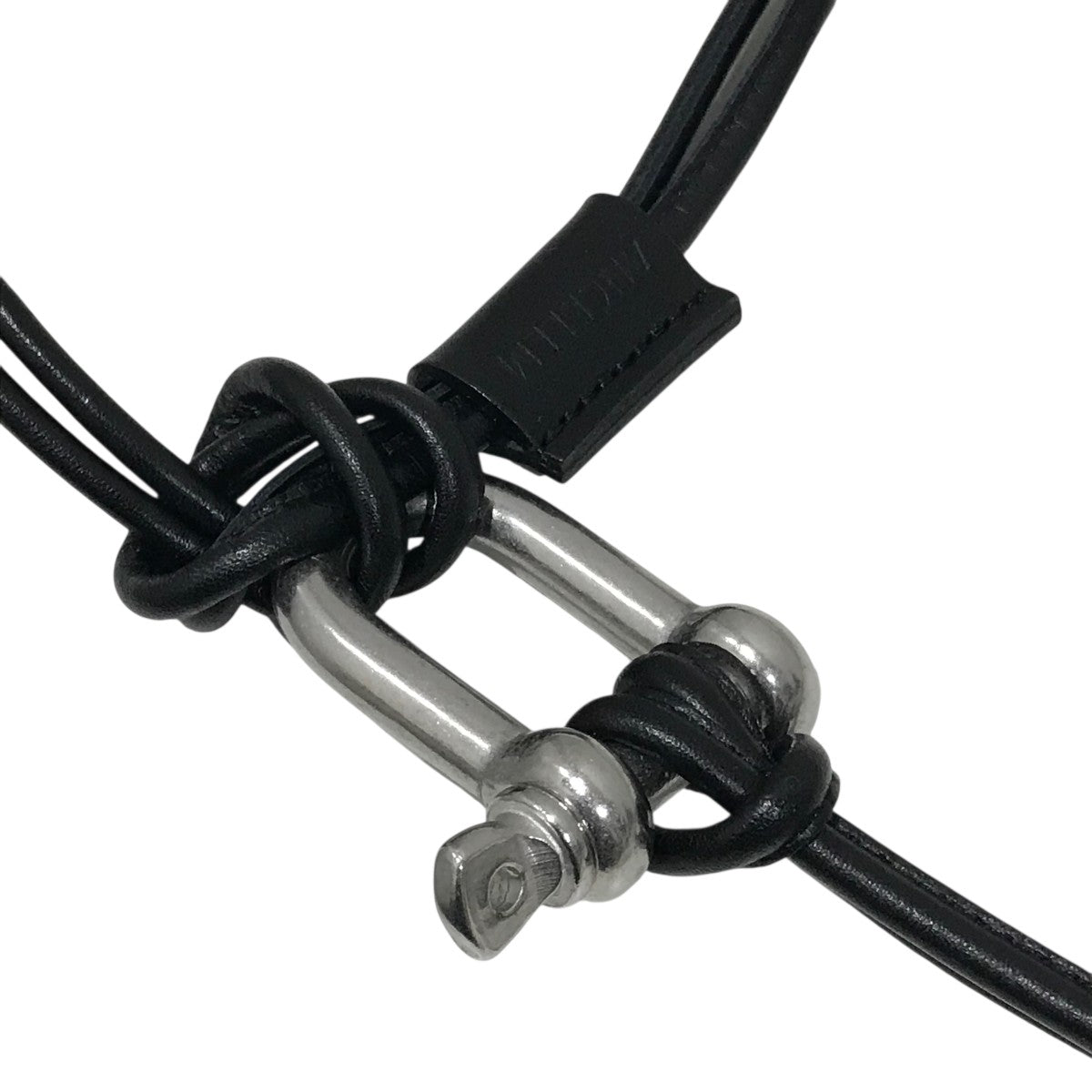 ANCELLM(アンセルム) 【LEATHER ROPE BELT】レザーロープベルト