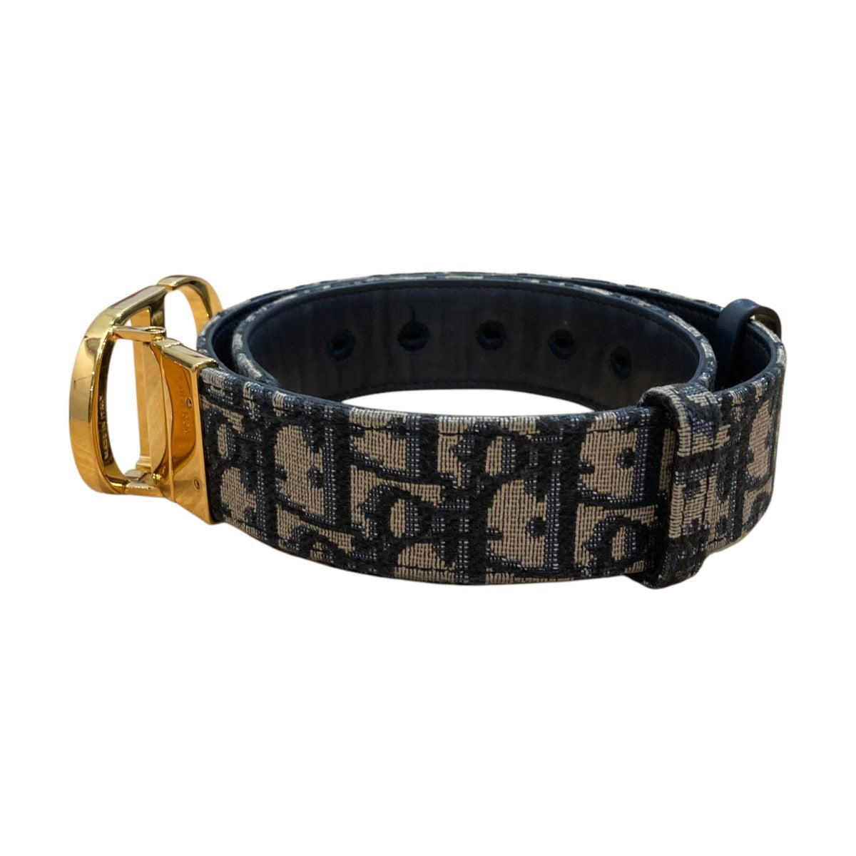 Christian Dior(クリスチャンディオール) オブリークベルト ベージュ