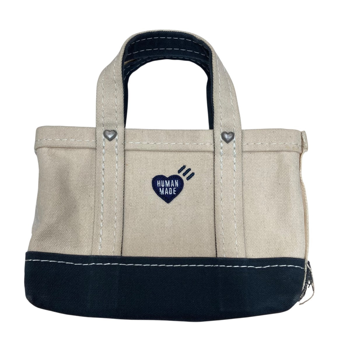 HUMAN MADE(ヒューマンメイド) キャンバスミニバッグ アイボリー
