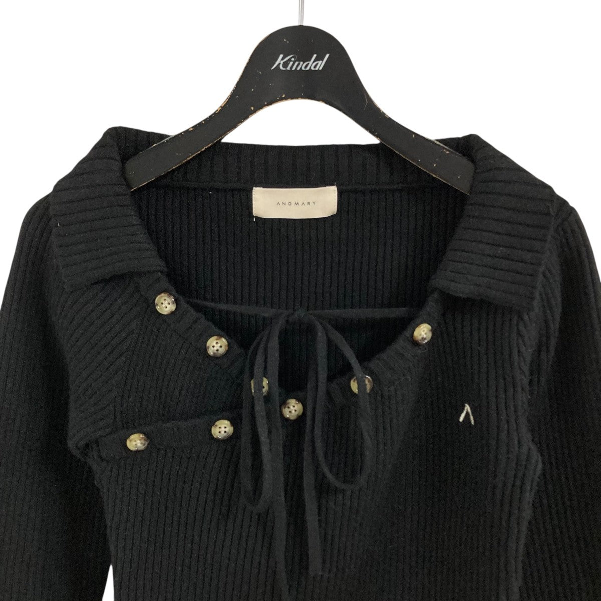 ANDMARY(アンドマリー) プルオーバーボタンデザインセーター AM1546