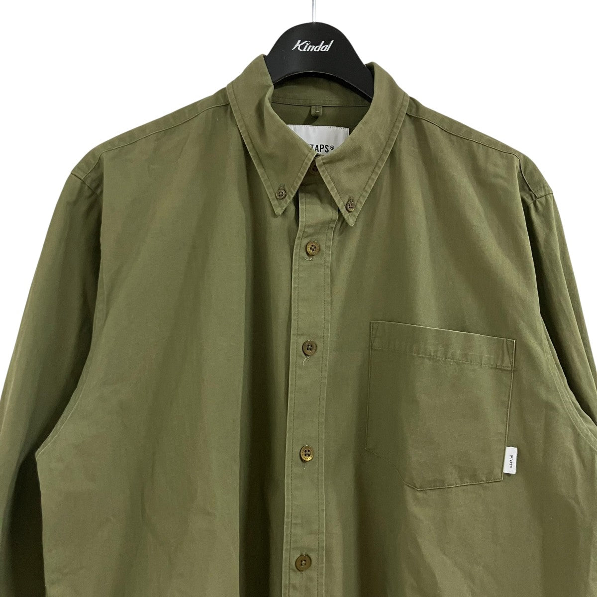 WTAPS(ダブルタップス) ミリタリーシャツ 202TQDT-SHM02 BD/LS/COTTON