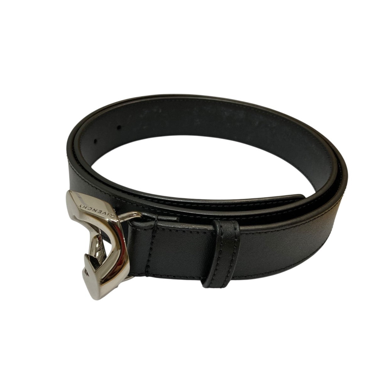 GIVENCHY(ジバンシィ) Gバックルベルト BUA 0233 ブラック×シルバー