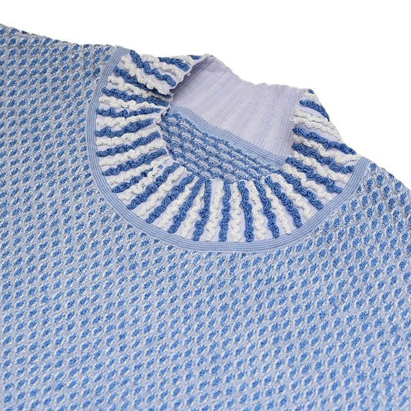 mame kurogouchi(マメクロゴウチ) 2024SS Spots Pattern Knitted