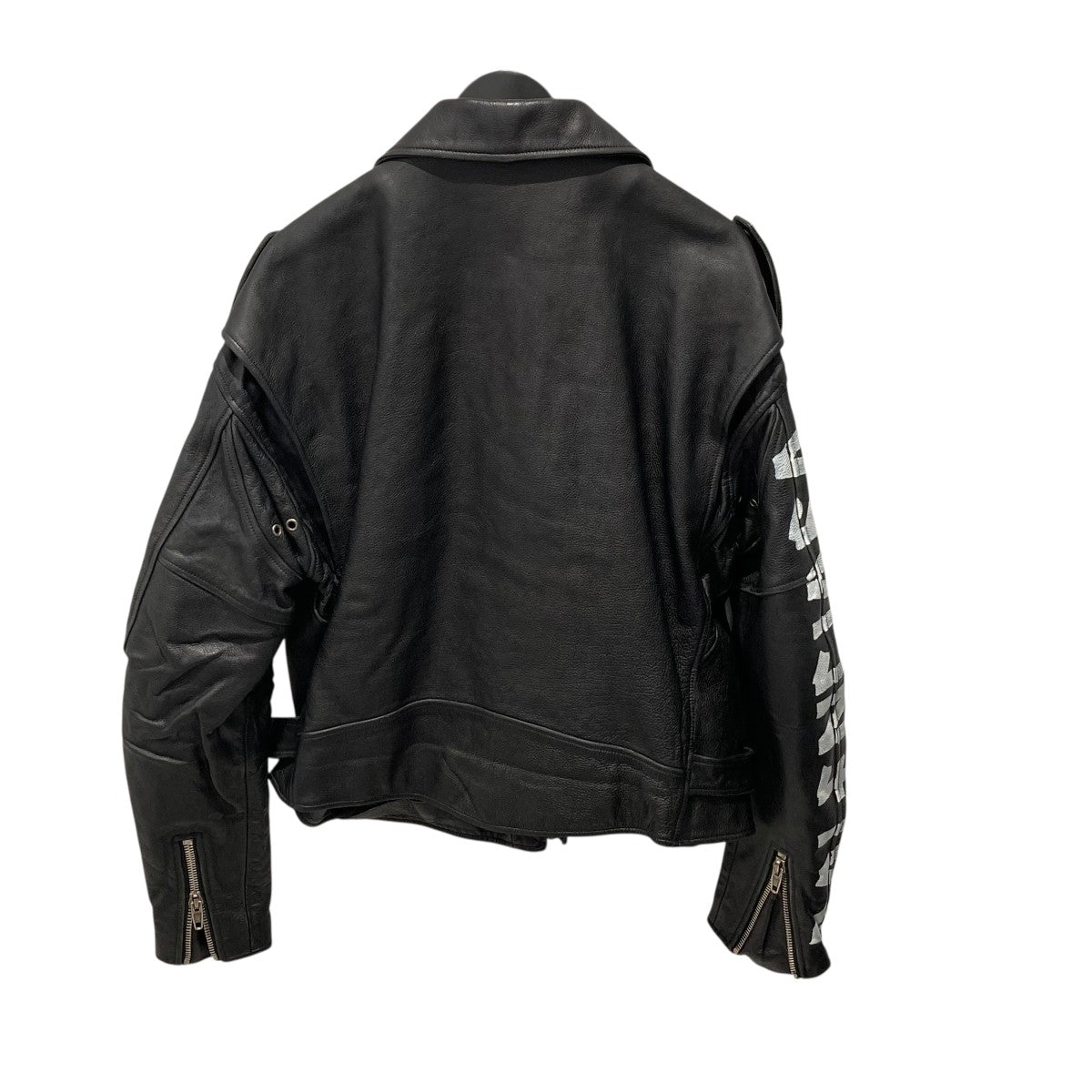 BALENCIAGA(バレンシアガ) ライダースジャケット ブラック サイズ 48