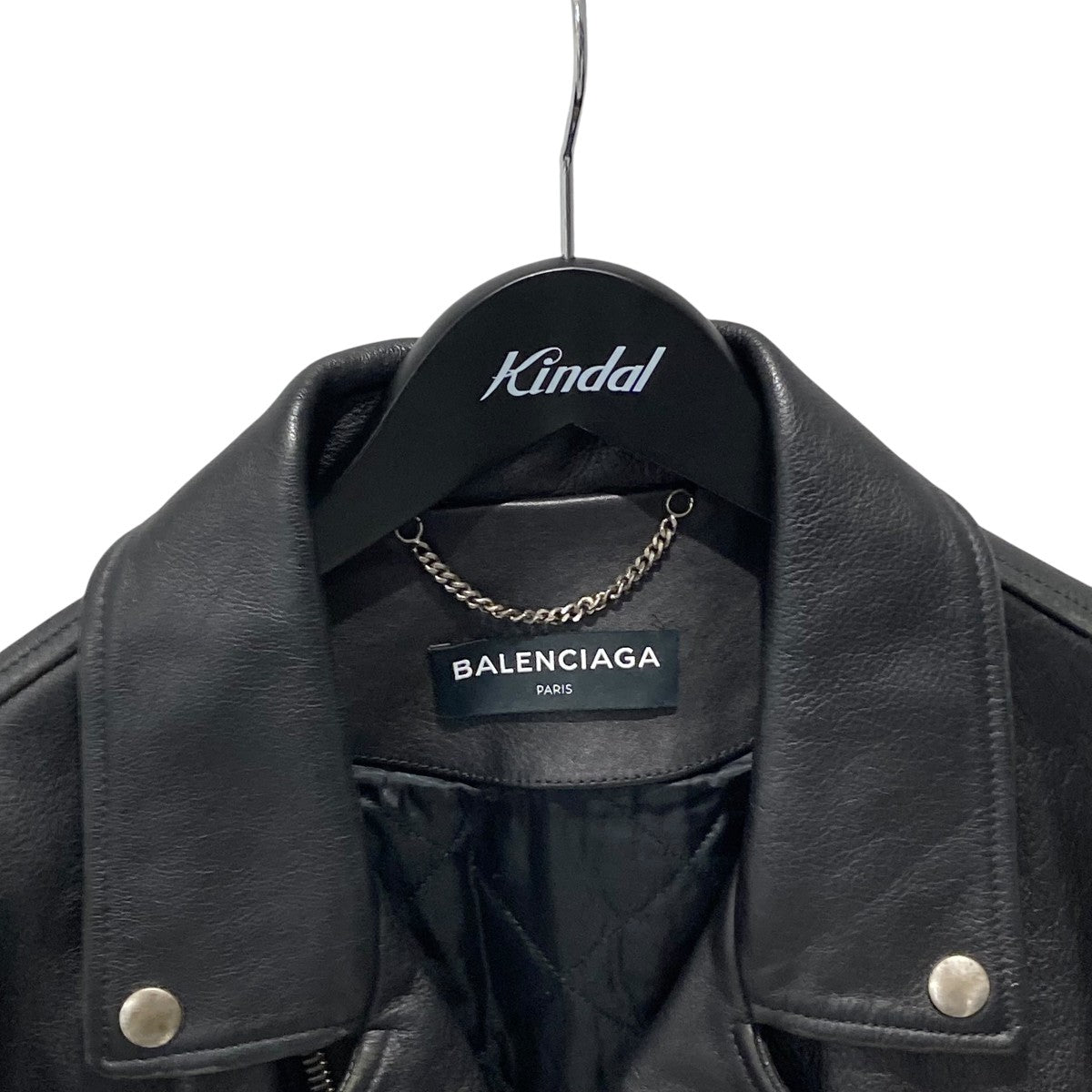 BALENCIAGA(バレンシアガ) ライダースジャケット ブラック サイズ 48