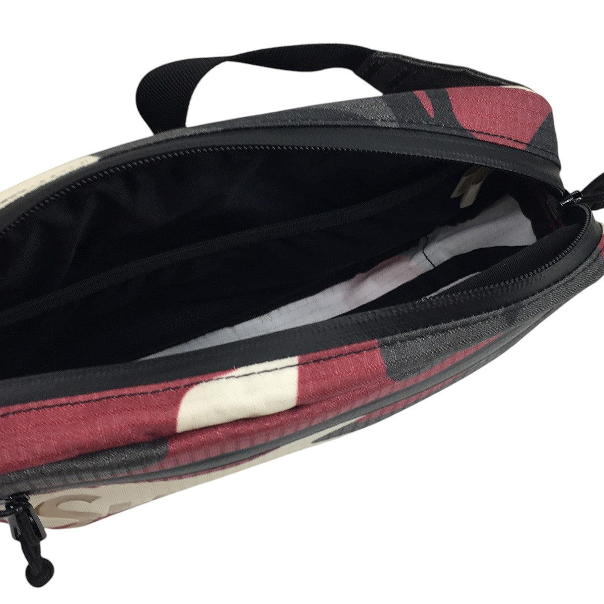 Supreme(シュプリーム) 21SS Waist Bag Red Camoロゴ カモ柄 ウエスト