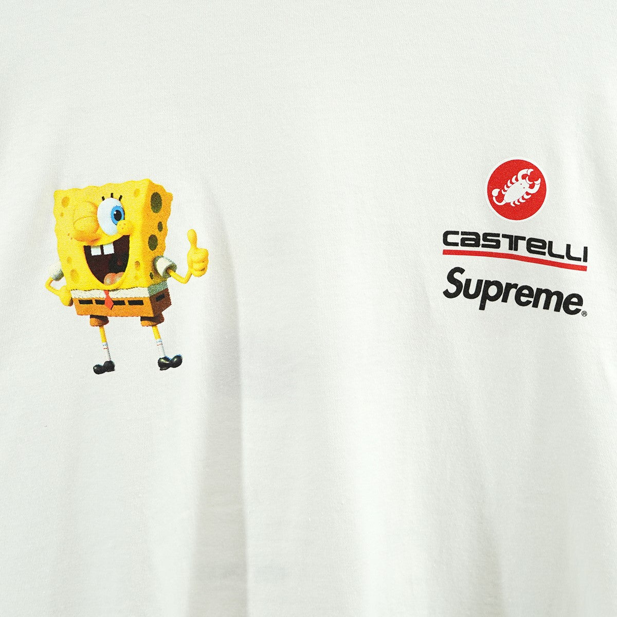 Supreme(シュプリーム) 25SS SpongeBob Castelli Racing L／S Tee