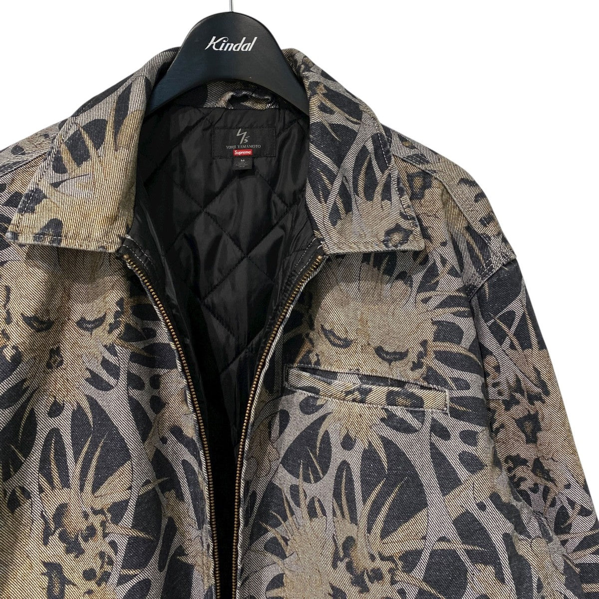 Y's Yohji Yamamoto×Supreme 25AWY's Denim Work Jacket総柄ワーク