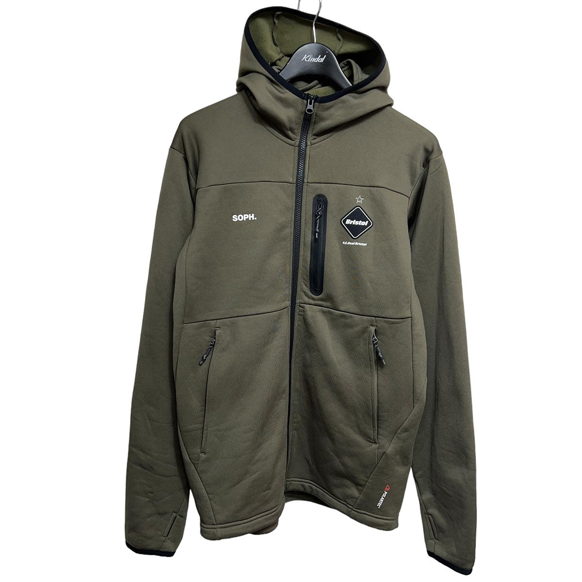 F．C．R．B．(エフシーアールビー) POLARTEC POWER STRETCH ZIP UP