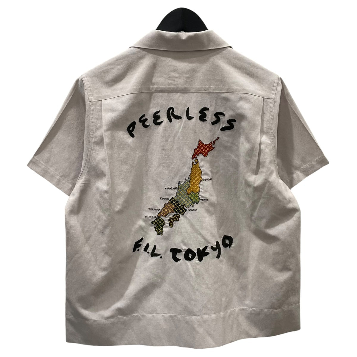 VISVIM(ビズビム) 21SS オープンカラー半袖シャツ SANKO SOUVENIR