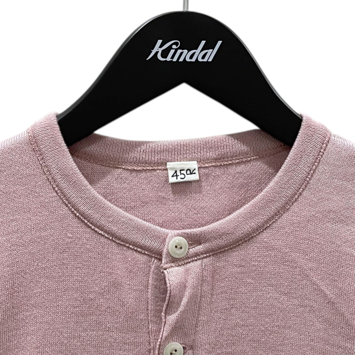 45R(フォーティファイブアール) ヘンリーネックニットセーター