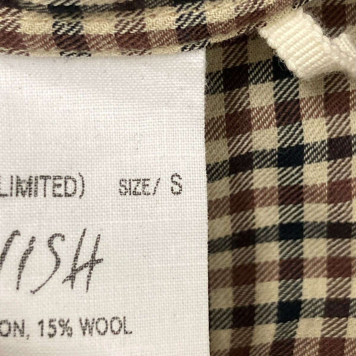 NICENESS(ナイスネス) SWISHチェックホックシャツNN-1801Y14 NN