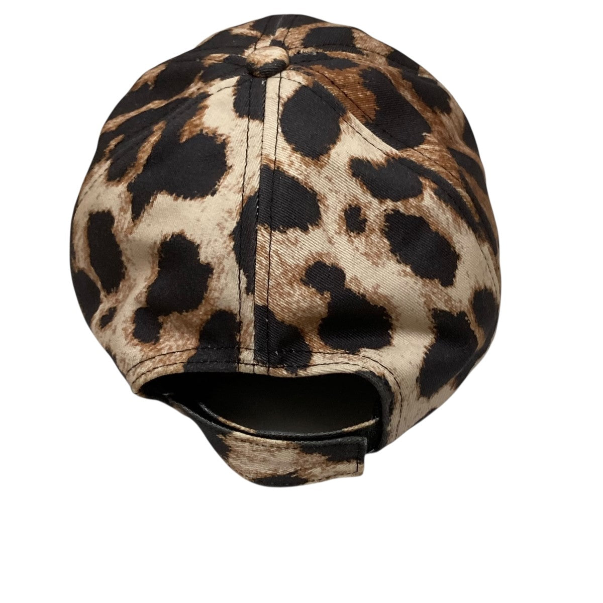 Ganni(ガニー) レオパード柄キャップ ブラウン サイズ 表記無し