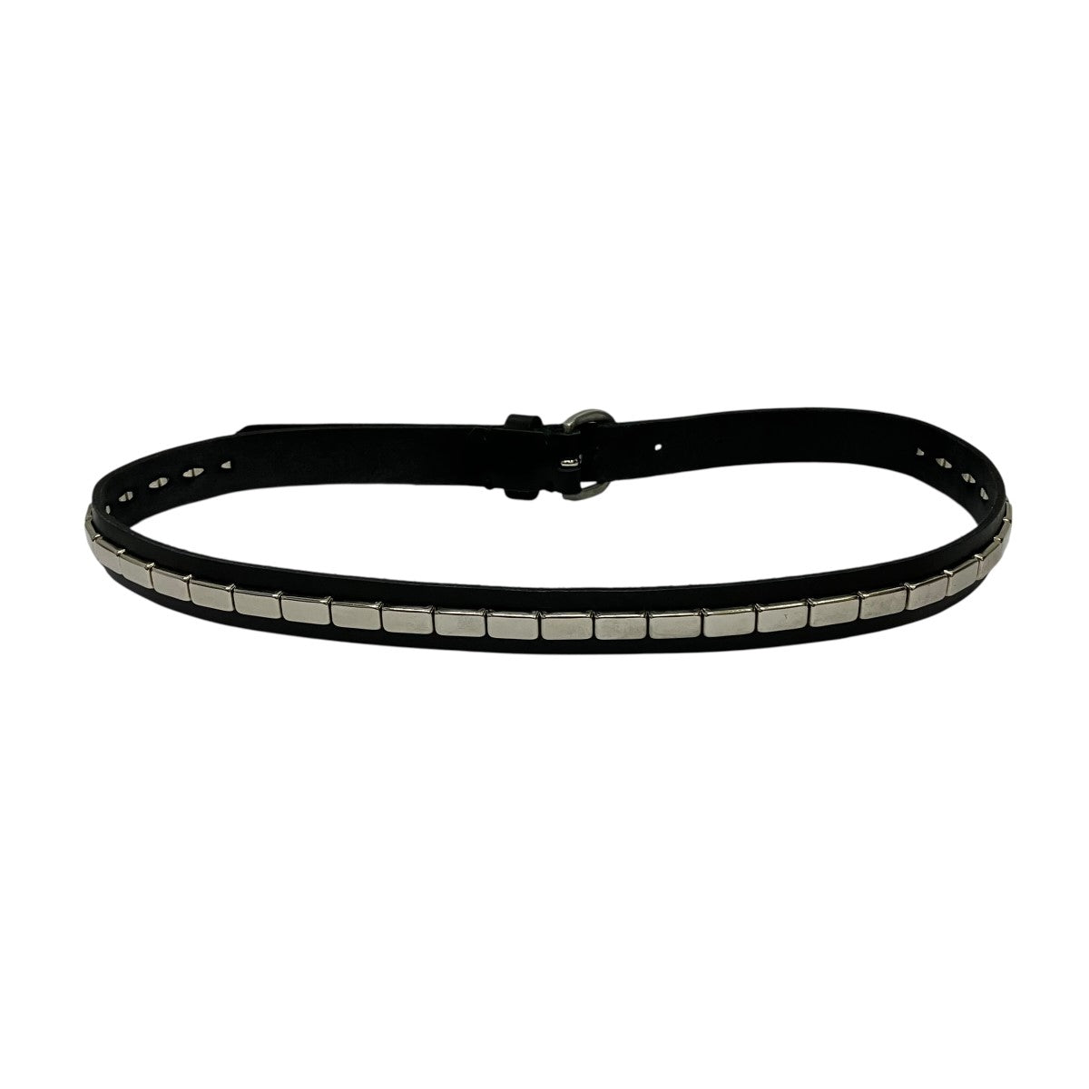 DECI×YUYA OFUJI スタッズレザーベルト ブラック サイズ S｜【公式