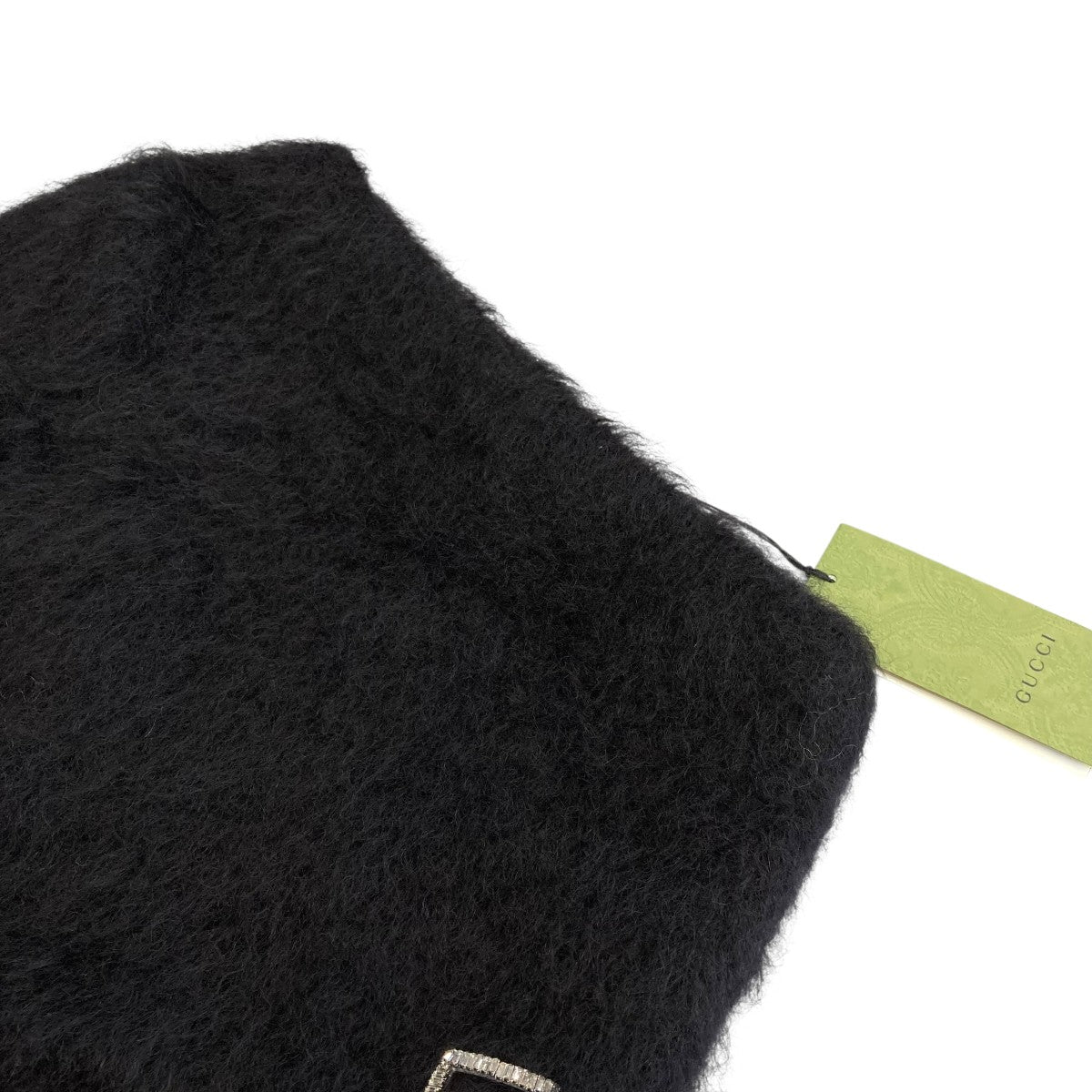 GUCCI(グッチ) 23AWMohair blend one shoulder topモヘヤワン