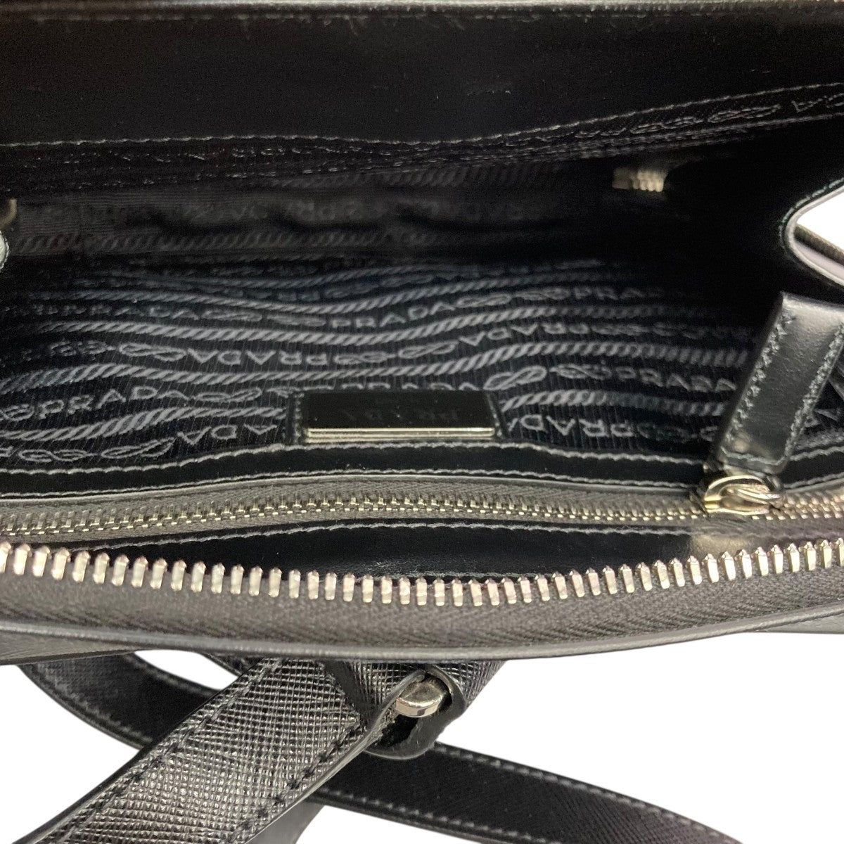 PRADA(プラダ) サフィアーノショルダーバッグ2VZ038 2VZ038 ブラック