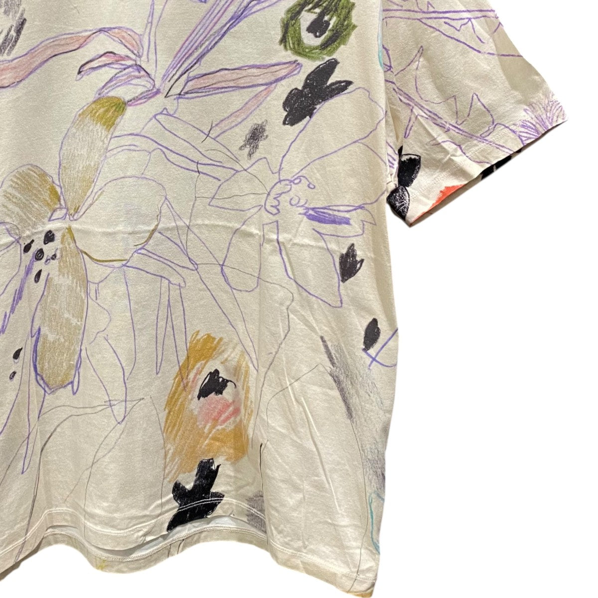 Paul Smith(ポールスミス) 花柄プリントTシャツ919T 919T アイボリー