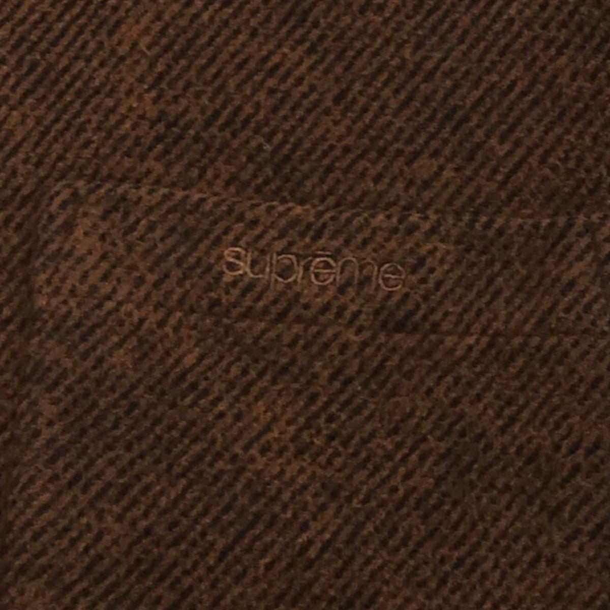 Supreme(シュプリーム) 22AW「Brushed Flannel Twill Shirt