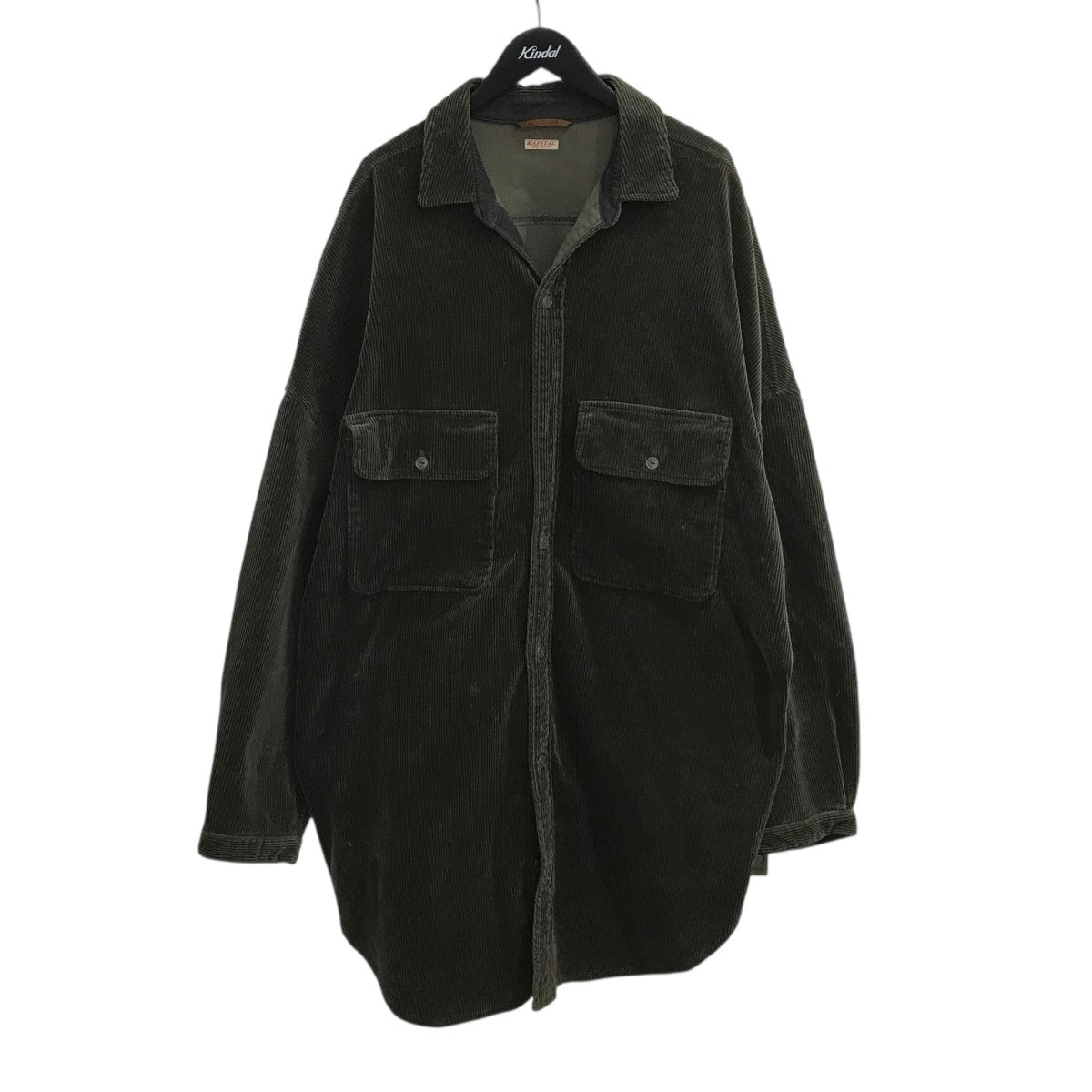 KAPITAL(キャピタル) コーデュロイスラッピーシャツEK808 EK808