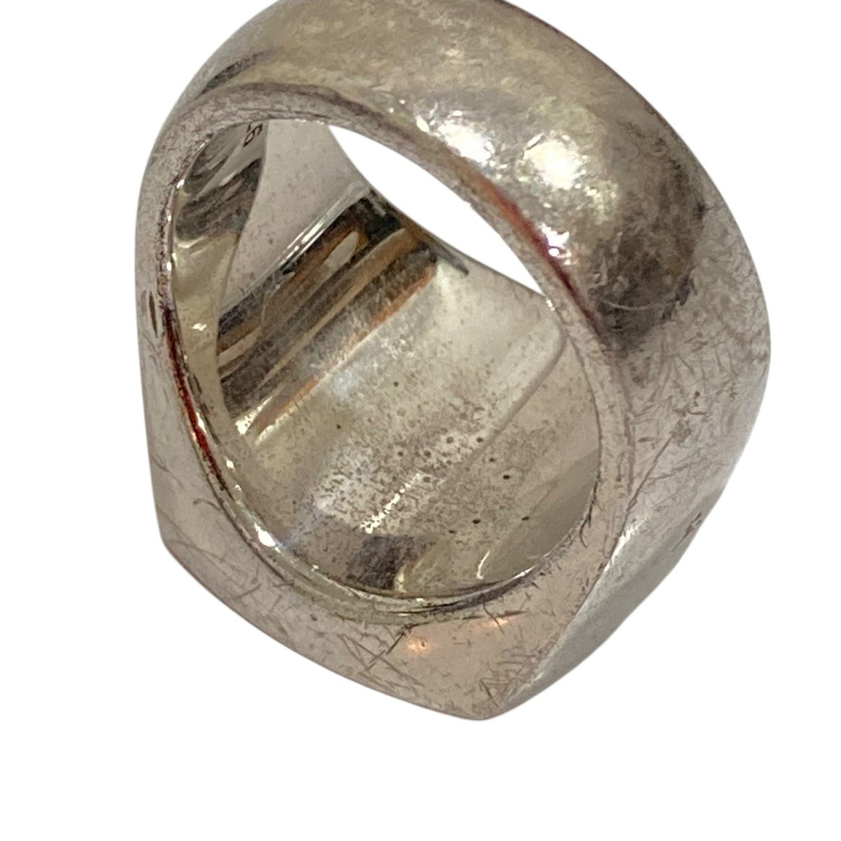 TOM WOOD(トムウッド) Cushion Black Moleculeシルバーリング シルバー