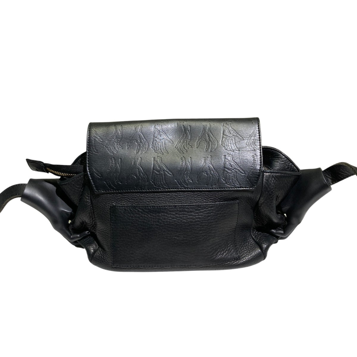 hazama(ハザマ) 惹きずり込まれる運命のレザーショルダーバッグ