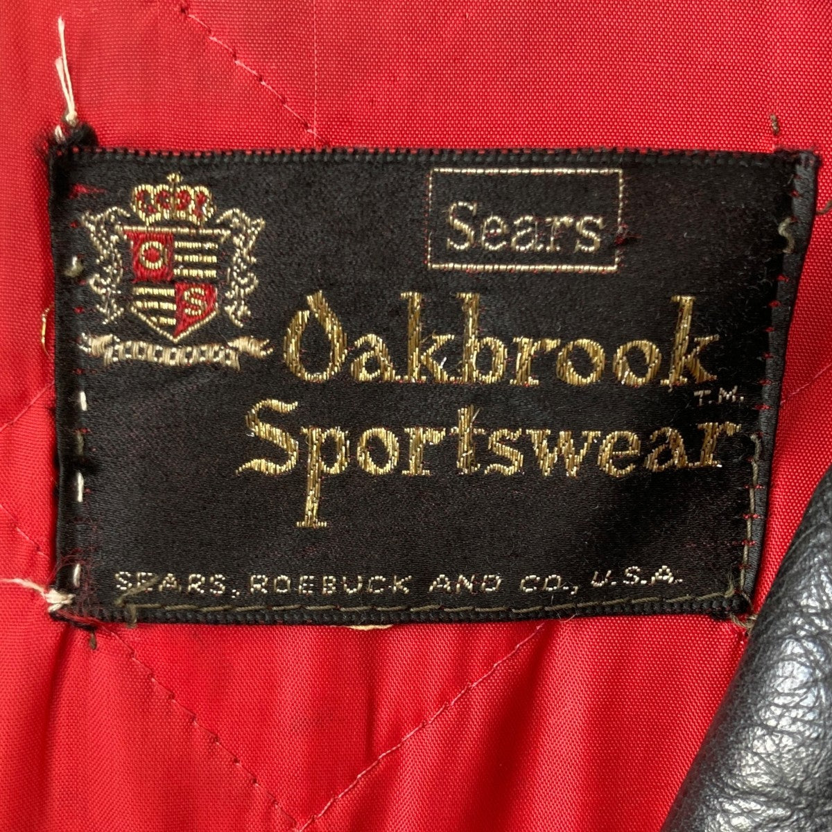 Sears oakbrook(シアーズ オークブルック) 60s Dポケ ダブルレザー