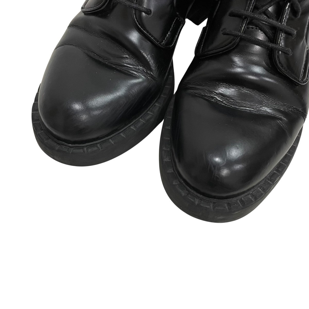 PRADA(プラダ) レザーシューズDNC713 DNC713 ブラック サイズ 36