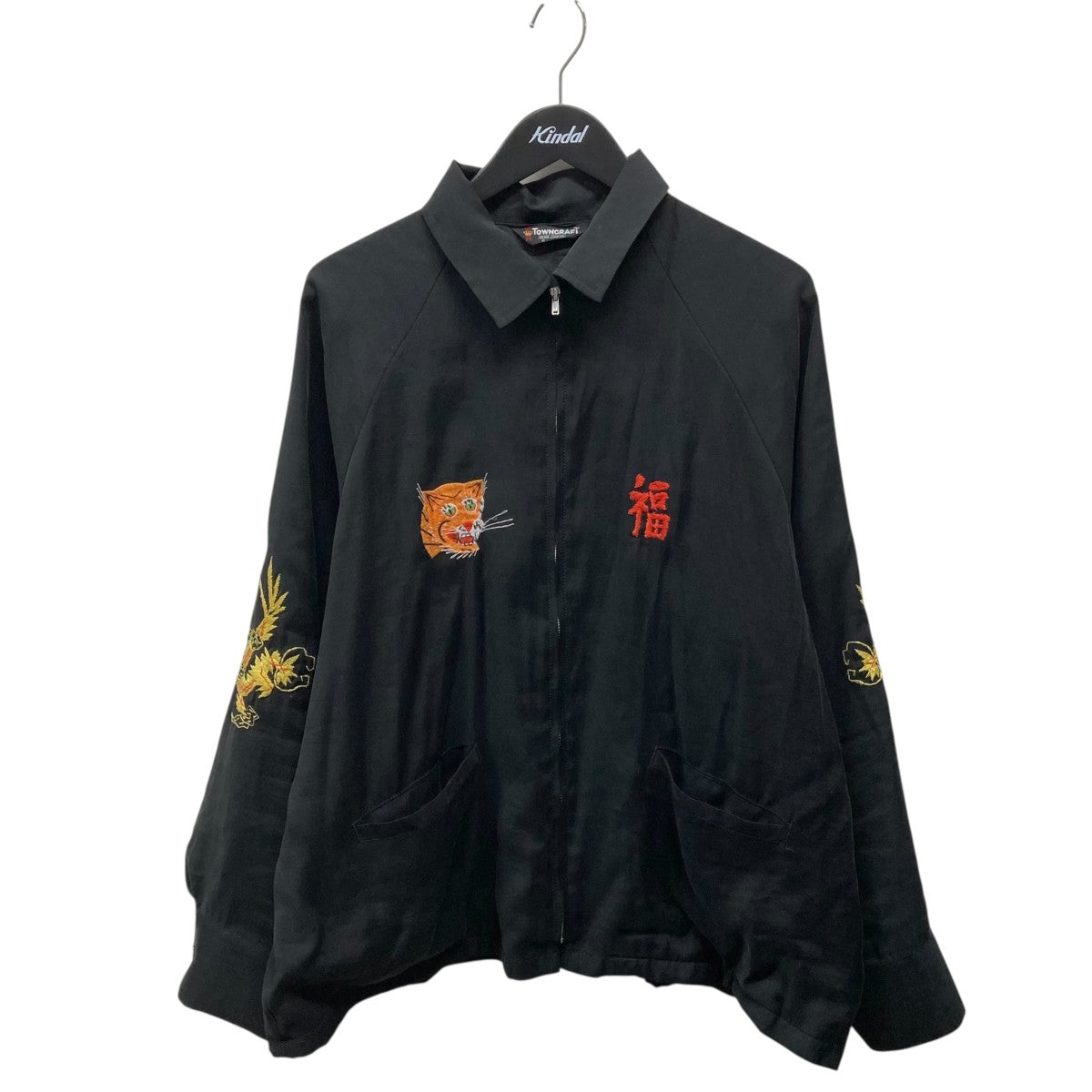 TOWN CRAFT(タウンクラフト) ベトジャンジャケット ブラック サイズ L