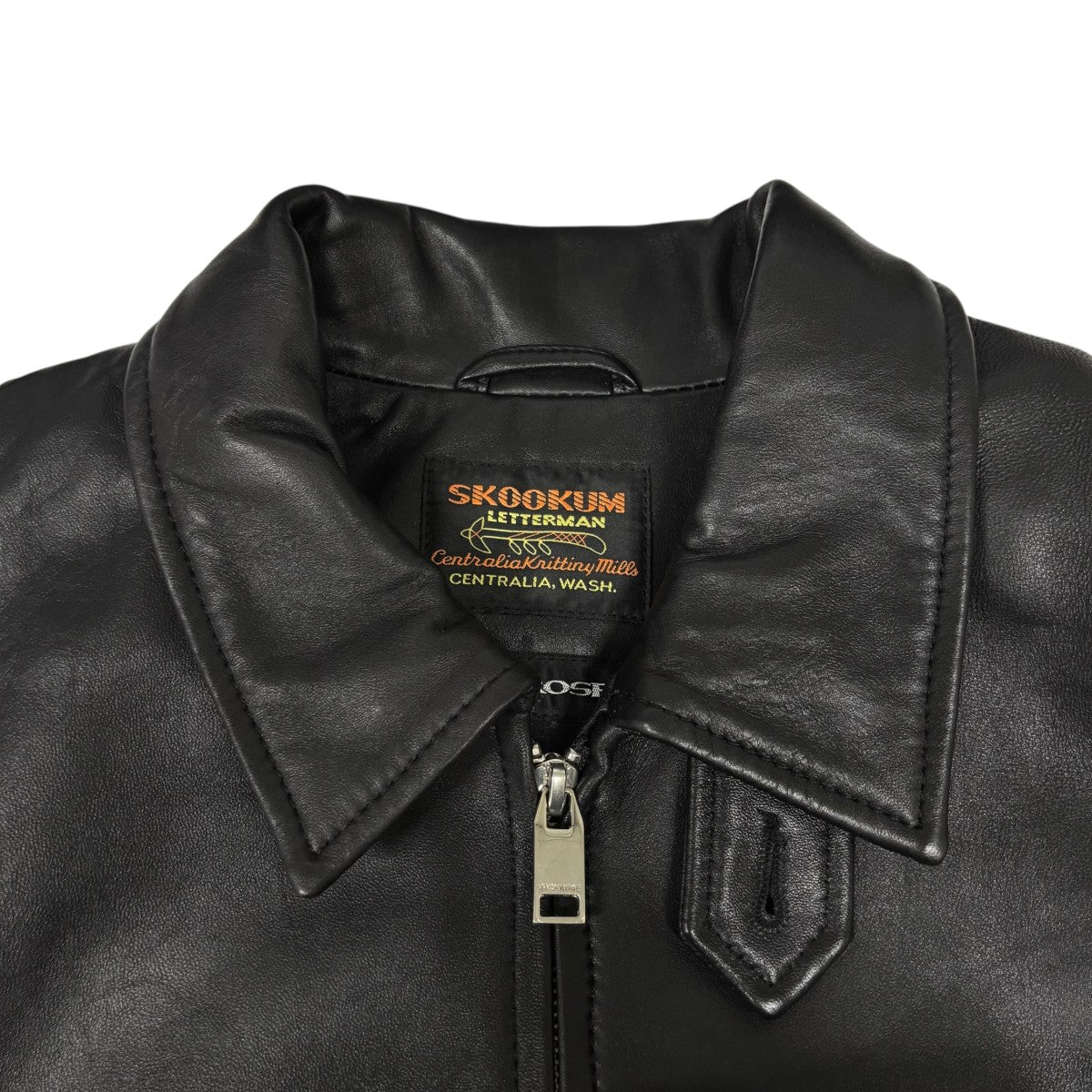 SKOOKUM×JACKROSE LAMB LEATHER ZIP JACKETレザージャケット24AW-JRB03