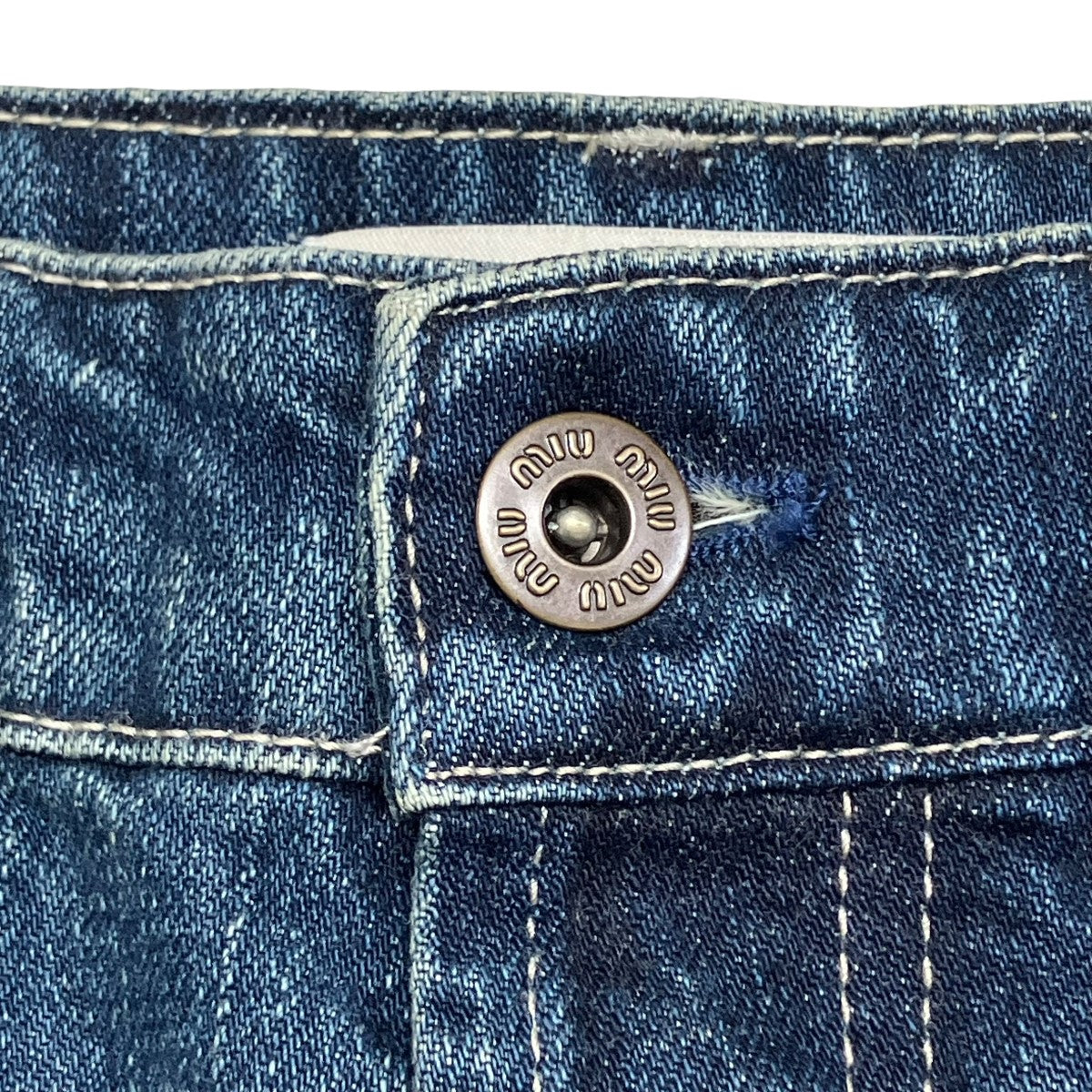 MIU MIU(ミュウミュウ) 5ポケット デニム ジーンズデニムパンツGWP516